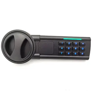 2022 new products horizontal digital keypad safe lock with backlit button and large green indicator light