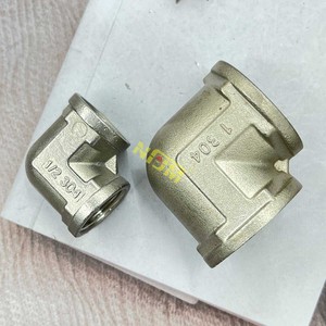 NFJM Pression 1/2 pouces Fonte Malléable En Acier Inoxydable 304 316L 201 Matériel De <span class=keywords><strong>Plomberie</strong></span> Mâle Femelle BSP NPT Raccords De Tuyauterie Filetés - Product Image 4