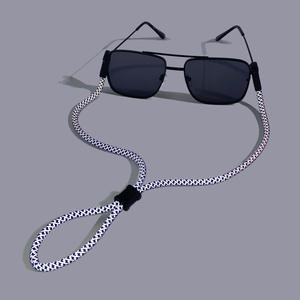 Corde de <span class=keywords><strong>lunettes</strong></span> réfléchissante à la mode, cordon antidérapant, réglable, matériel de <span class=keywords><strong>fil</strong></span> réfléchissant, accessoires de <span class=keywords><strong>lunettes</strong></span> de soleil - Product Image 6