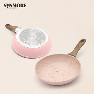 Marble Coating Non Stick Frying Pan Non-Stick Forged Aluminum Mini Egg Cake Fry Pan <strong>Cookware</strong> - Product Image 6