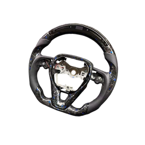 Volante de fibra de carbono personalizado Compatible con Toyota Corolla <span class=keywords><strong>Rav4</strong></span> Camry <span class=keywords><strong>SE</strong></span> <span class=keywords><strong>2018</strong></span> 2020 2021 para accesorios Toyota Camry - Product Image 1