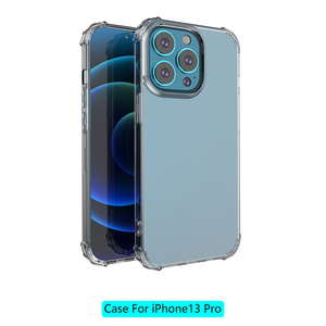 เคสโทรศัพท์มือถือกันกระแทกแบบใส TPU ป้องกันแรงกระแทก พร้อม Airbag 3 มิติ ป้องกันเลนส์ ครอบคลุมทั้งตัว สำหรับ iPhone 13 Pro ป้องกันกล้อง - Product Image 3