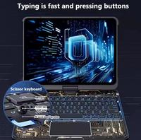 Clavier magique rotatif transparent à 360 degrés pour iPad Pro 11 2024 5th