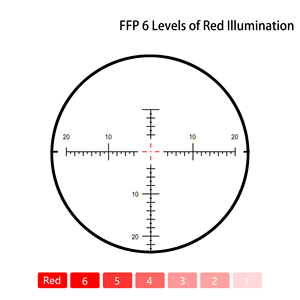 Ống ngắm chiến thuật TYPHON 4-<span class=keywords><strong>16x50</strong></span> SFIR FFP mặt phẳng tiêu điểm đầu tiên, ống kính 30mm, kính khắc, có đèn chiếu sáng, kèm vòng đỡ ống ngắm - Product Image 6