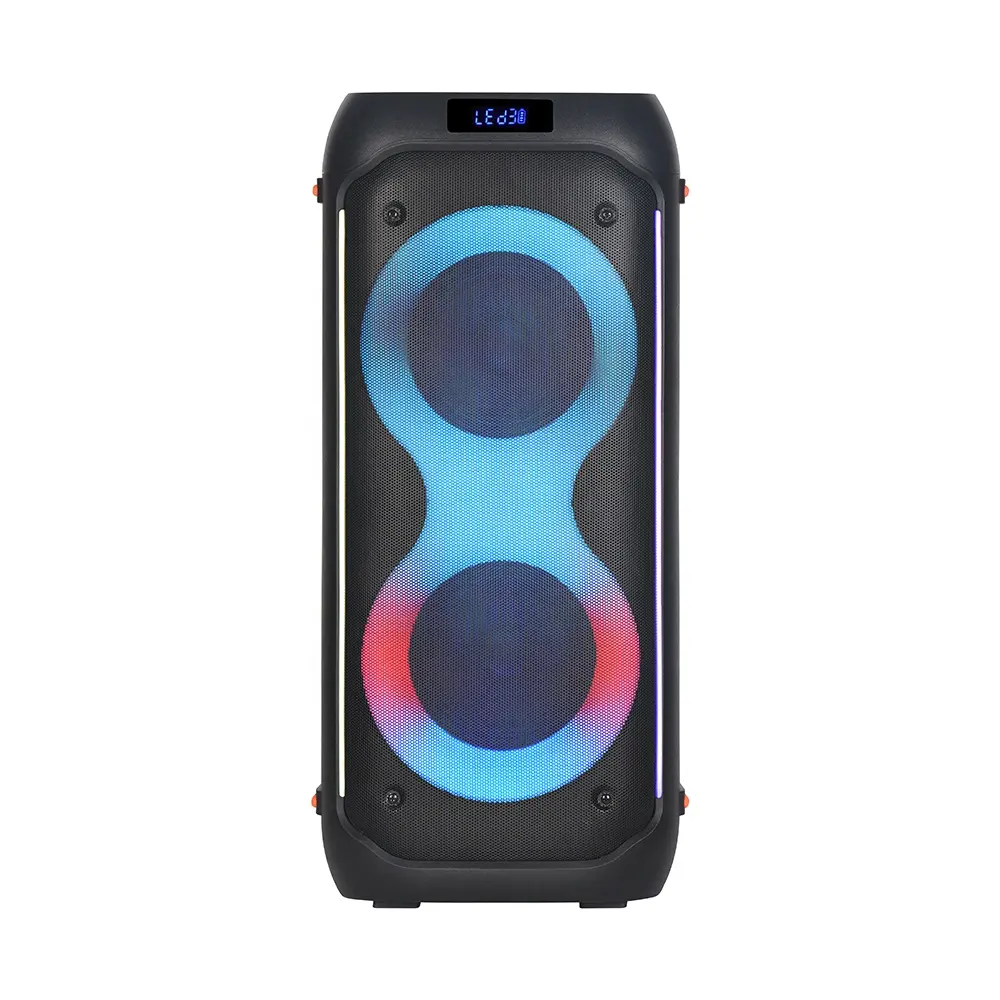 6.5 inch outdoor indoor party speaker stereo sound system home theater speaker system with fm radio usb sd card