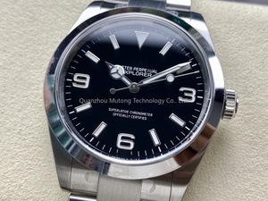 Montre de sport de plongée mécanique de qualité supérieure 40 mm, mouvement ETA 3230 CleanF, acier inoxydable 224270, bracelet 904l, style Explorerrr - Product Image 3