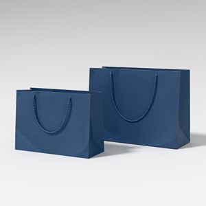 Cuerda de Algodón Negra de Lujo, Reutilizable y Reciclable, para Compras, Regalos, Manualidades, con Logotipo Estampado en Lámina Personalizado, Ecológico y de Moda - Product Image 3