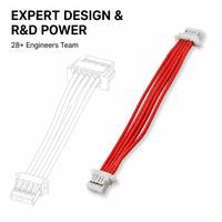 Rangkaian Kabel Konektor JST Kustom OEM Multi Pin untuk Peralatan Elektronik dan Sistem Kontrol
