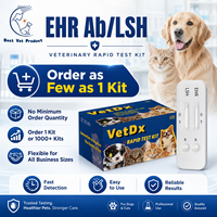 Prueba de Antígeno para Parainfluenza Canina (CPIV) en Cassette, Kit de Diagnóstico Respiratorio Canino para Uso en Clínicas Veterinarias