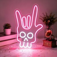 Lumière néon LED personnalisée à geste manuel, indice de protection IP67, pour décoration murale, bar, enseigne lumineuse, chambre, salon, fête, mariage, salle de jeux