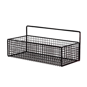 Étagère murale Da Lei en fer forgé avec crochets adhésifs, robuste, pour cuisine et salle de bain - Product Image 2