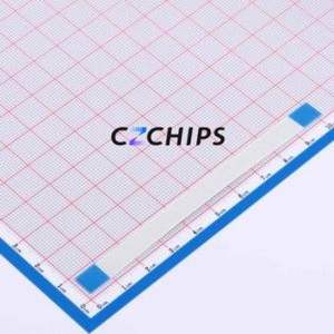 HX FFC-1.0-6P-100mm FFC Cable (Flexible Flat Cable) P=1mm Connector 6P 1mm 0.3mm Non-Inverting - Product Image 2