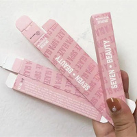Boîtes de parfum personnalisées en carton blanc écologique, impression offset 4 couleurs, logo personnalisé, MOQ 50 pièces, différentes tailles, vente en gros