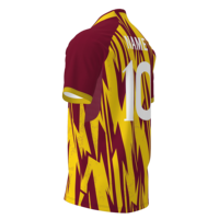 Kaos Jersey Sepak Bola Sublimasi Vintage Berkualitas Tinggi Ystar, Desain Logo Kustom Grosir, Gaya Baru Pabrik