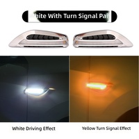 Nouveaux clignotants LED dynamiques universels pour pare-chocs de voiture, boîtier ABS étanche, jaune, 6V