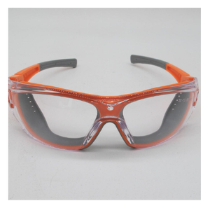 Lunettes de sécurité de construction avec cadre PA anti-buée et anti-rayures Protection des yeux en polycarbonate pour le travail - Product Image 3