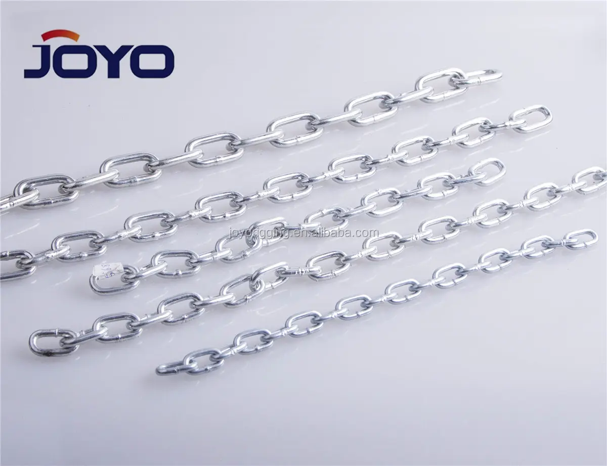 China Manufacturer Stainless Steel Ss304 Or SS316 DIN766 Short Link Chain