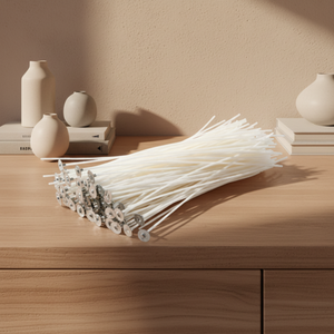 <span class=keywords><strong>Mèche</strong></span> en coton tressée naturelle absorbante, écologique, non toxique, sans fumée, <span class=keywords><strong>pour</strong></span> bougies en cire <span class=keywords><strong>de</strong></span> soja DIY et lampes <span class=keywords><strong>à</strong></span> <span class=keywords><strong>huile</strong></span>, <span class=keywords><strong>de</strong></span> haute qualité, vente en gros - Product Image 1