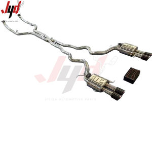 Échappement JYD <span class=keywords><strong>E60</strong></span> M5 pour <span class=keywords><strong>BMW</strong></span> M5 <span class=keywords><strong>E60</strong></span> E61 5.0L <span class=keywords><strong>V10</strong></span> Big Single Midpipe Valvetronic Silencieux Valved Catback avec embouts d'échappement - Product Image 5