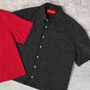 Custom Lightweight Short Sleeve Casual Wear Lightweight <b>Plaid</b> Button Up Short Sleeve <b>Shirt</b> Summer Design <b>Plaid</b> <b>Shirt</b> For Men - Product Image 2