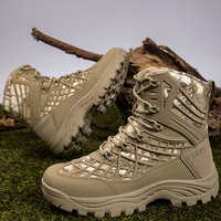 Chaussures tactiques de formation en plein air Yakeda, bottes tactiques de chasse pour hommes, bottes tactiques à haute cheville, bottes de combat du désert
