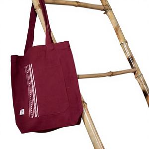 Bolsa de Mano de Moda para Mujer de Algodón Egipcio, con Cierre, Asas Largas de Lona, Diseño Espacioso para Compras Ligeras y Artículos Esenciales - Product Image 1