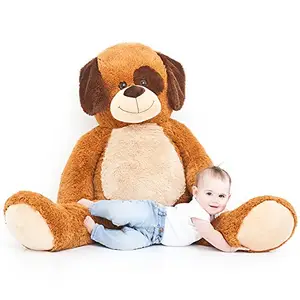 NiuNiu Daddy Mainan Hewan Beruang Besar, Hadiah Natal Bayi Kustom Boneka Gajah Belum Diisi Grosir 80Cm Hingga 200Cm