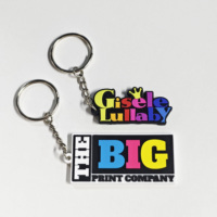 Boce personnalisé 3D porte-clés en silicone machine de saisie en caoutchouc PVC souple pour cadeaux souvenirs avec logo personnalisé