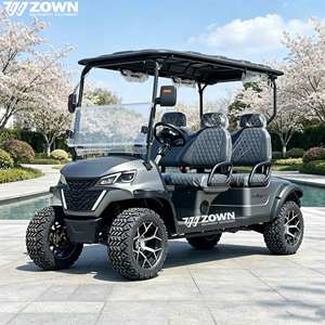 Carrito de Golf Eléctrico con Batería de Litio, de Lujo, 48V, 3-4 Asientos, 30km/h, 90km+ de Autonomía, 7kW, Certificado CE, Neumáticos Todoterreno - Product Image 5