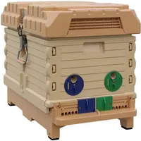 Neue 7-Rahmens Nucleus Insula ted Bee keeping Supplies Zusammen gebaute Bee Hive Set Core Frames Foundations 1 Jahr Garantie für den landwirtschaft lichen Gebrauch