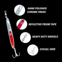 MISTER LURE OEM cuillère en métal wobbler haute lame en métal jigging leurre spinner appâts de pêche leurres
