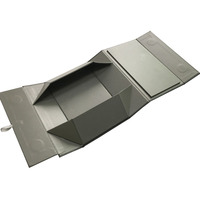 Caja de Empaque para Marca de Cuidado de la Piel, Verde Claro, Empaque Plano, Nueva Caja Rígida Personalizada, Caja de Papel Magnética Plegable, Sin Cinta Adhesiva