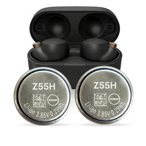 Bateria Personalizada 3.85V 75mAh Z55H Pequena Bateria Botão WF-1000XM4 Bateria Z55 para Fones de Ouvido M3 Z52H Z32H TWS - Product Image 3