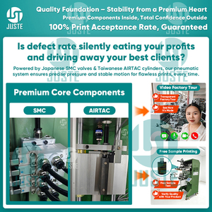 גבוהה מהירות סיבוב מעגלי מסך מדפסת 1 צבע על נייר כוס חד פעמית כוסות משי מסך הדפסה עבור pp פלסטיק כוס - Product Image 4