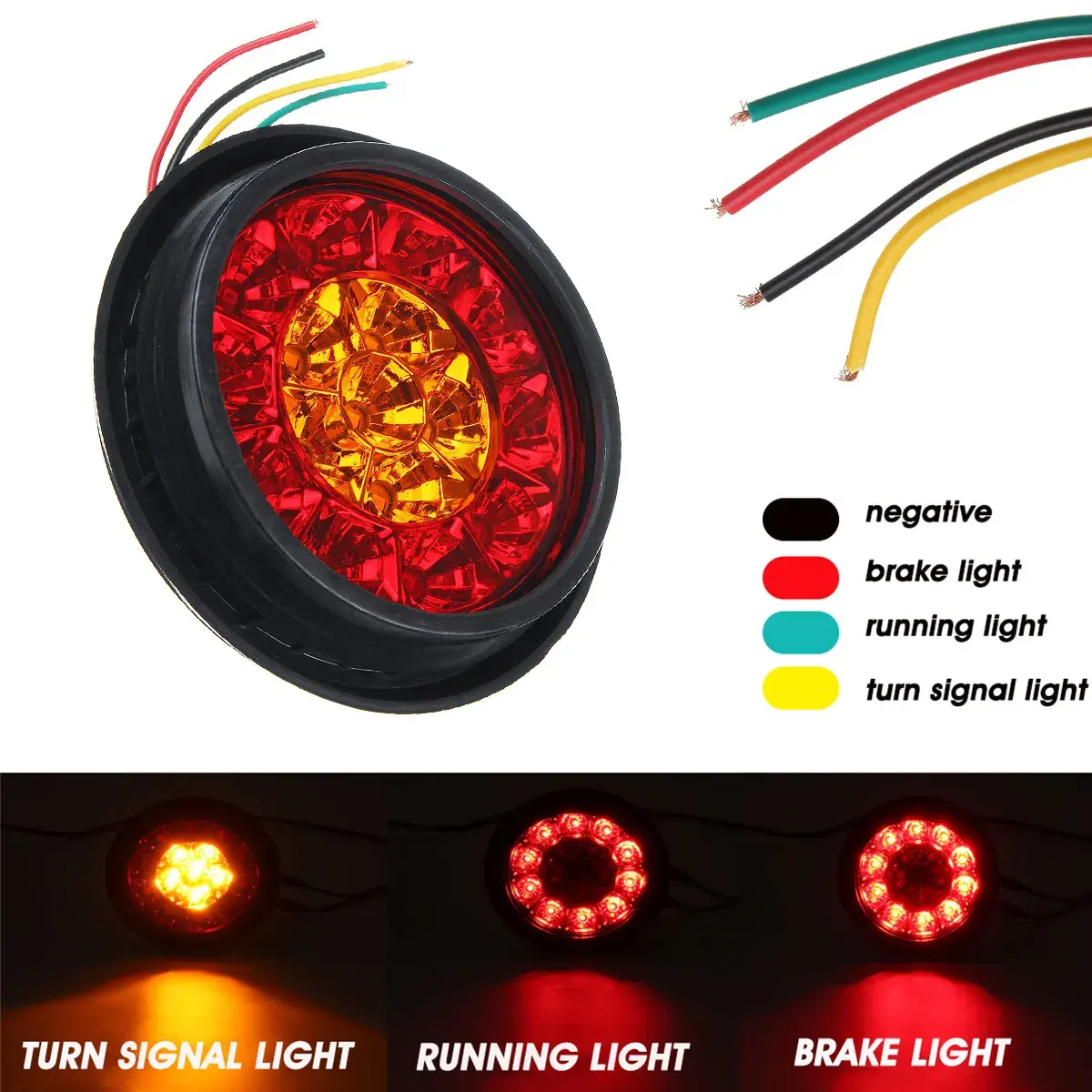 1 pièces-rouge et jaune