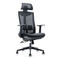 Chaise de bureau écologique, appui-tête 4D Hbada E3 ergonomique