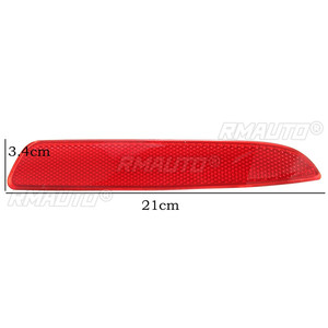 Bande réfléchissante de pare-chocs arrière gauche/droite, feu de signalisation anti-brouillard, réflecteur 63217158949 63217158950 pour BMW E70 X5 2007 2008 2009 2010 - Product Image 6