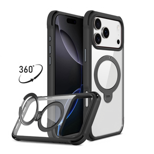 Funda Personalizada para Teléfono Serie 18, Carcasa Protectora Antigolpes de TPU/PC con Soporte, Varios Estilos, para Modelos de <span class=keywords><strong>la</strong></span> Serie iPhone 18 - Product Image 1