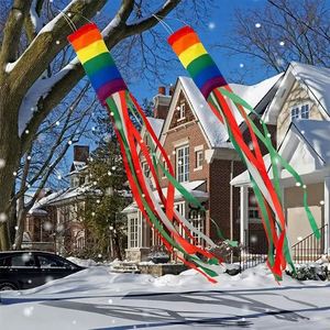 ธงลมโพลีเอสเตอร์คุณภาพสูง ออกแบบเองได้ สำหรับงานไกพ์ไพรด์ ตกแต่งสวน - Product Image 3