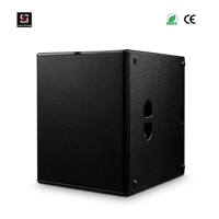 Subwoofer actif de 21 pouces, 3000W, système audio professionnel pour les événements, DSP allemand intégré, haut-parleur de scène FIR