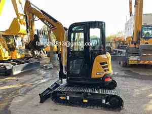 Miniexcavadora Sany Sy35 con pocas horas de trabajo, excavadora de cadenas Sany 35 fabricada en China, precio bajo en oferta en Shanghái - Product Image 4