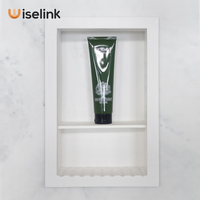 Wiselink couleur blanche surface solide niches de douche salle de bain cabine de douche niche columbariums en pierre niche vente de niche
