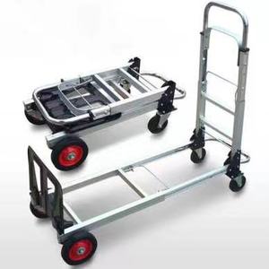 Cabrio <span class=keywords><strong>Hand</strong></span> <span class=keywords><strong>Truck</strong></span> Doppel funktion 400 lbs Gesamt kapazität Aluminium rahmen - Product Image 3