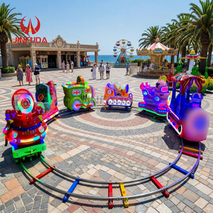 <span class=keywords><strong>Train</strong></span> électrique LED pour enfants avec rails lumineux colorés pour parc d'attractions extérieur <span class=keywords><strong>et</strong></span> place publique - Product Image 3