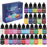 E-commerce 36 warna 5ml pilihan warna lilin DIY buatan tangan sabun silikon konsentrasi tinggi pewarna pelarut pewarna