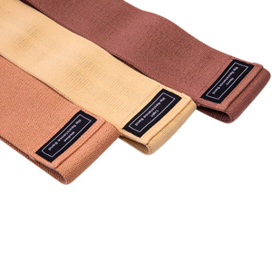 Bandes de Résistance Élastiques pour Hanches et Fessiers, Couleur Personnalisée Marron Nude, pour Fitness - Product Image 3