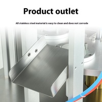 Machine électrique entièrement automatique à sceller en continu pour petites boîtes en plastique d'aluminium Bouteilles de thé parfumées carrées de tofu