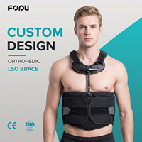 Orthèse dorsale réglable OEM, orthèse thoraco-lumbosacrée, support rigide de la colonne vertébrale, stabilisation thoracique lombaire après blessure, récupération
