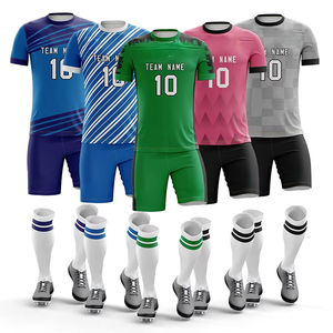 L'elegante uniforme da calcio su misura presenta maglie da calcio con Logo individuale uniche e nuovi pantaloncini da allenamento con servizio OEM - Product Image 3