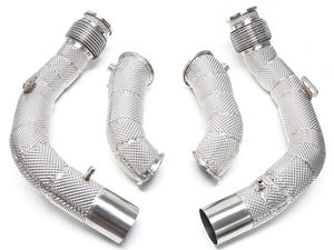 Pour <span class=keywords><strong>BMW</strong></span> F90 G90 M5 F92 M8 S63 4.4T 2018+, Descente de Turbo, Échappement, Système d'Admission d'Air Froid à Montage Avant, Refroidisseur d'Huile, Plaque de Protection, Intercooler - Product Image 5